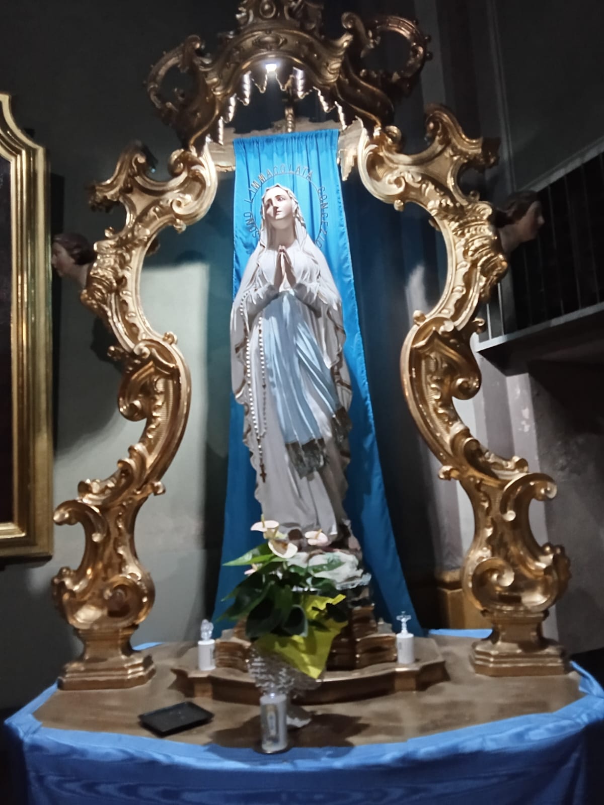 Icône religieuse de la Vierge Marie